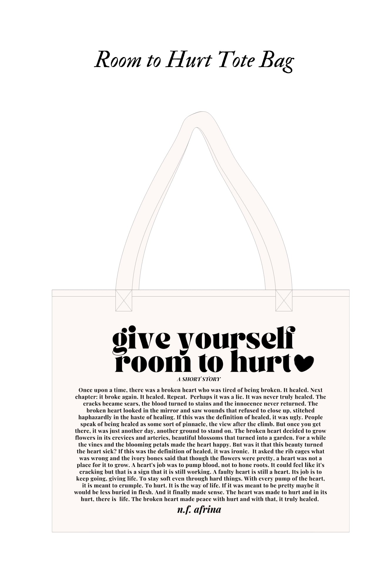 Room to Hurt Tote Bag